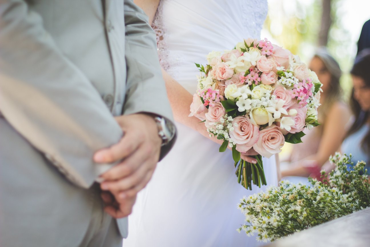 Bild von einem Hochzeitspaar